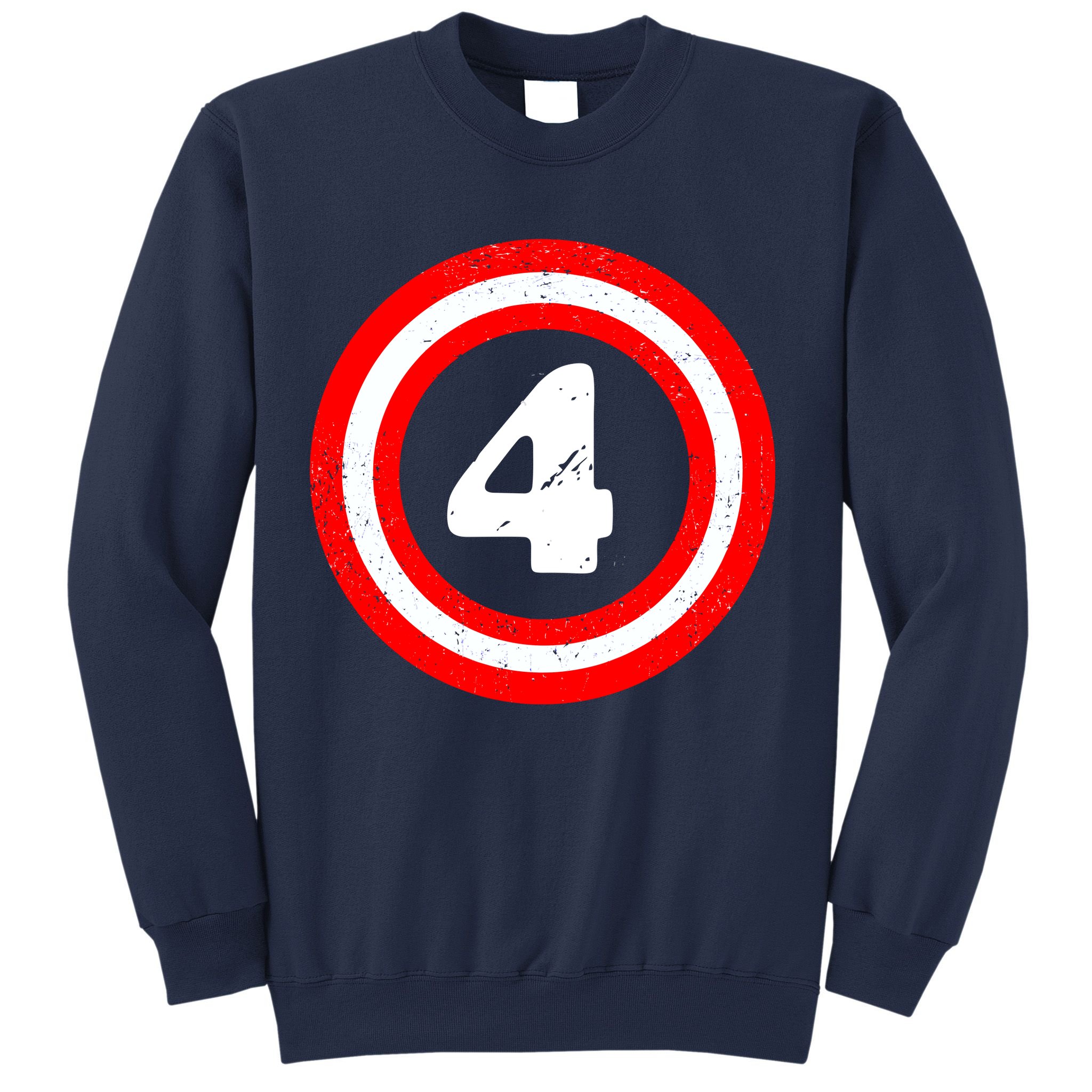 Captain 4th Birthday Sweatshirt