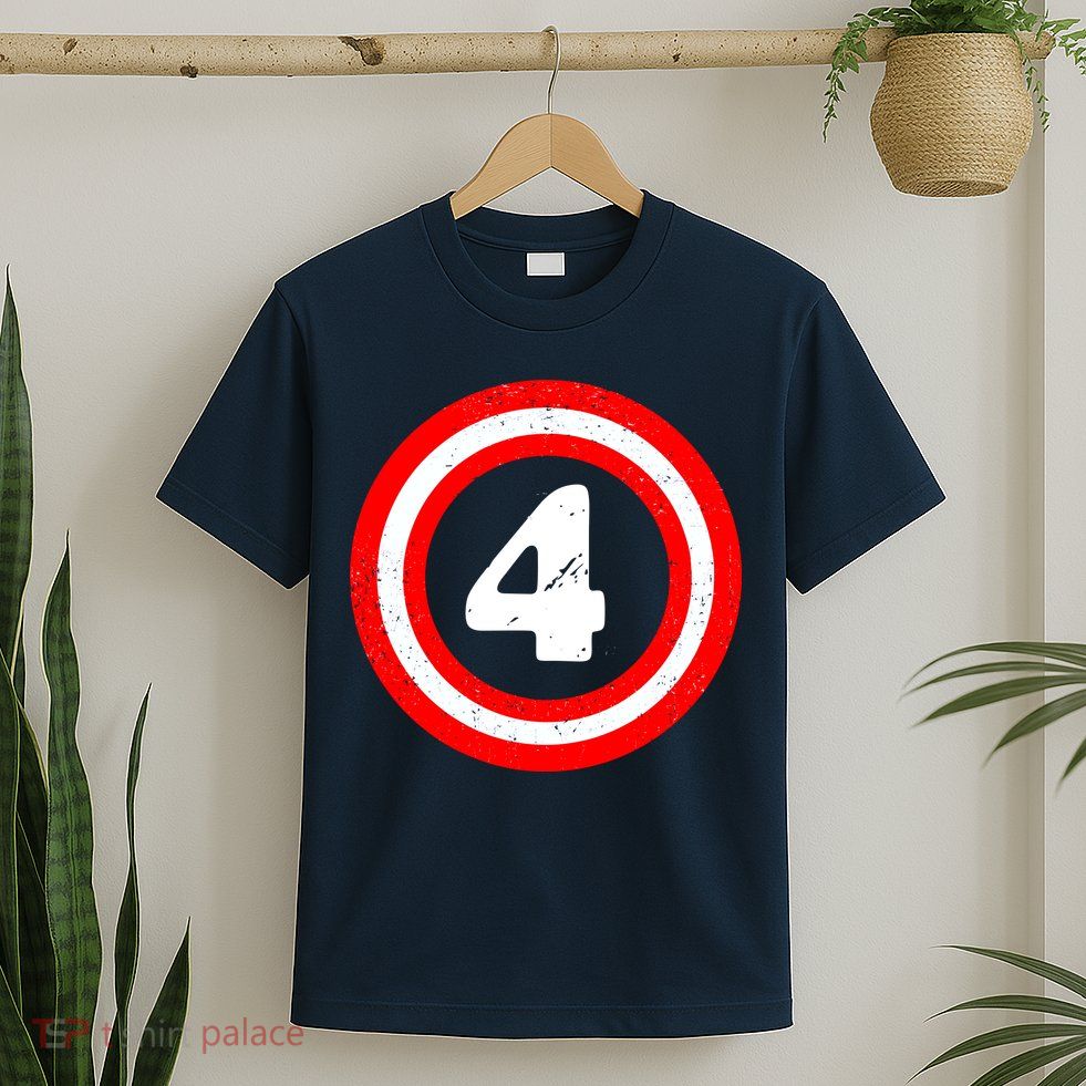 Captain 4th Birthday T-Shirt