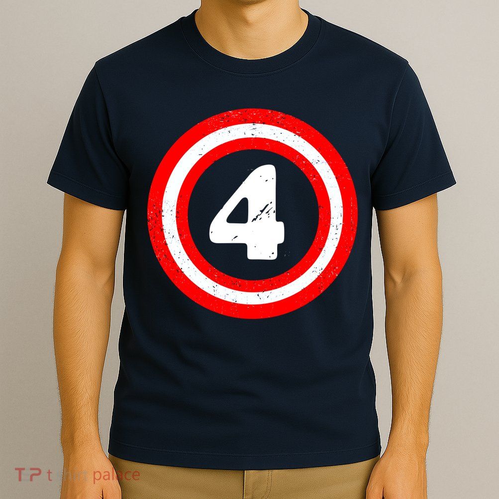 Captain 4th Birthday T-Shirt