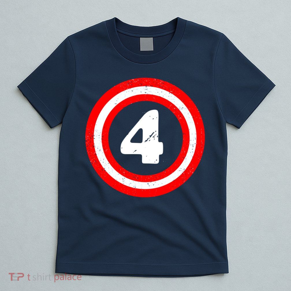 Captain 4th Birthday T-Shirt