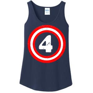 Captain 4th Birthday Ladies Essential Tank