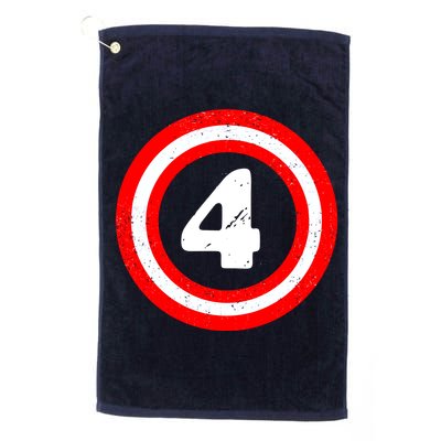 Captain 4th Birthday Golf Towel