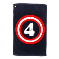Captain 4th Birthday Golf Towel