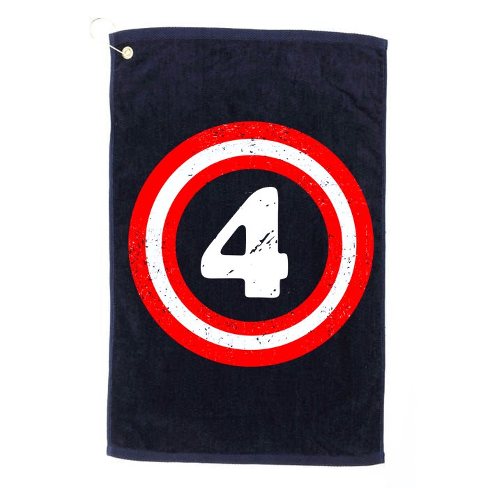 Captain 4th Birthday Golf Towel