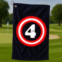 Captain 4th Birthday Golf Towel