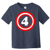 Captain 4th Birthday Toddler T-Shirt