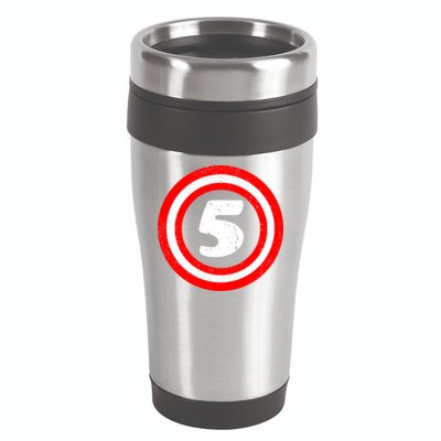 Captain 5th Birthday 16oz Travel Tumbler