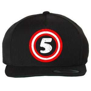 Captain 5th Birthday Wool Snapback Cap