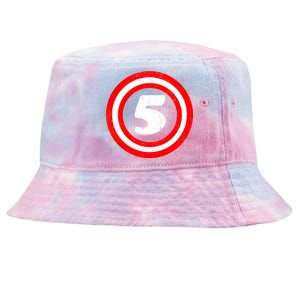 Captain 5th Birthday Tie-Dyed Bucket Hat