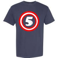 Captain 5th Birthday Garment-Dyed Heavyweight T-Shirt