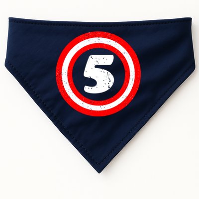 Captain 5th Birthday USA-Made Doggie Bandana