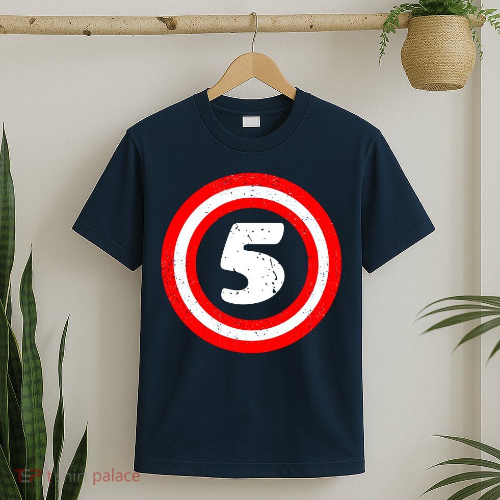 Captain 5th Birthday T-Shirt