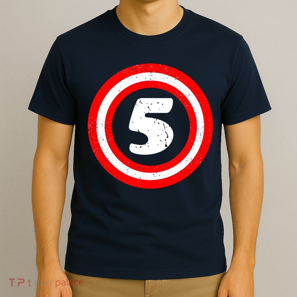 Captain 5th Birthday T-Shirt