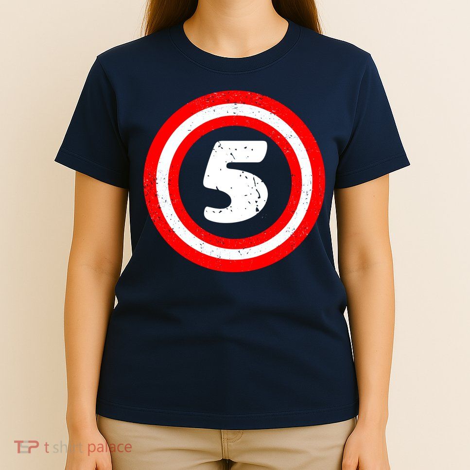 Captain 5th Birthday T-Shirt