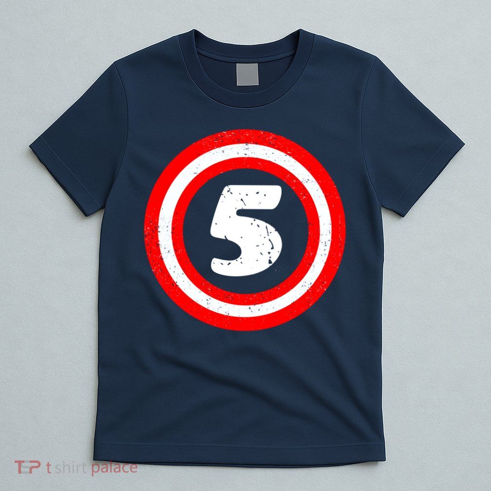 Captain 5th Birthday T-Shirt