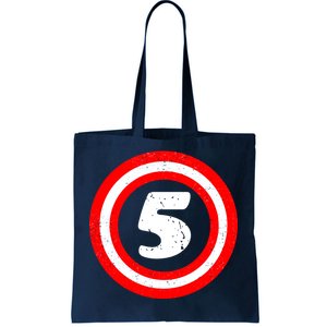 Captain 5th Birthday Tote Bag