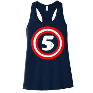 Captain 5th Birthday Women's Racerback Tank