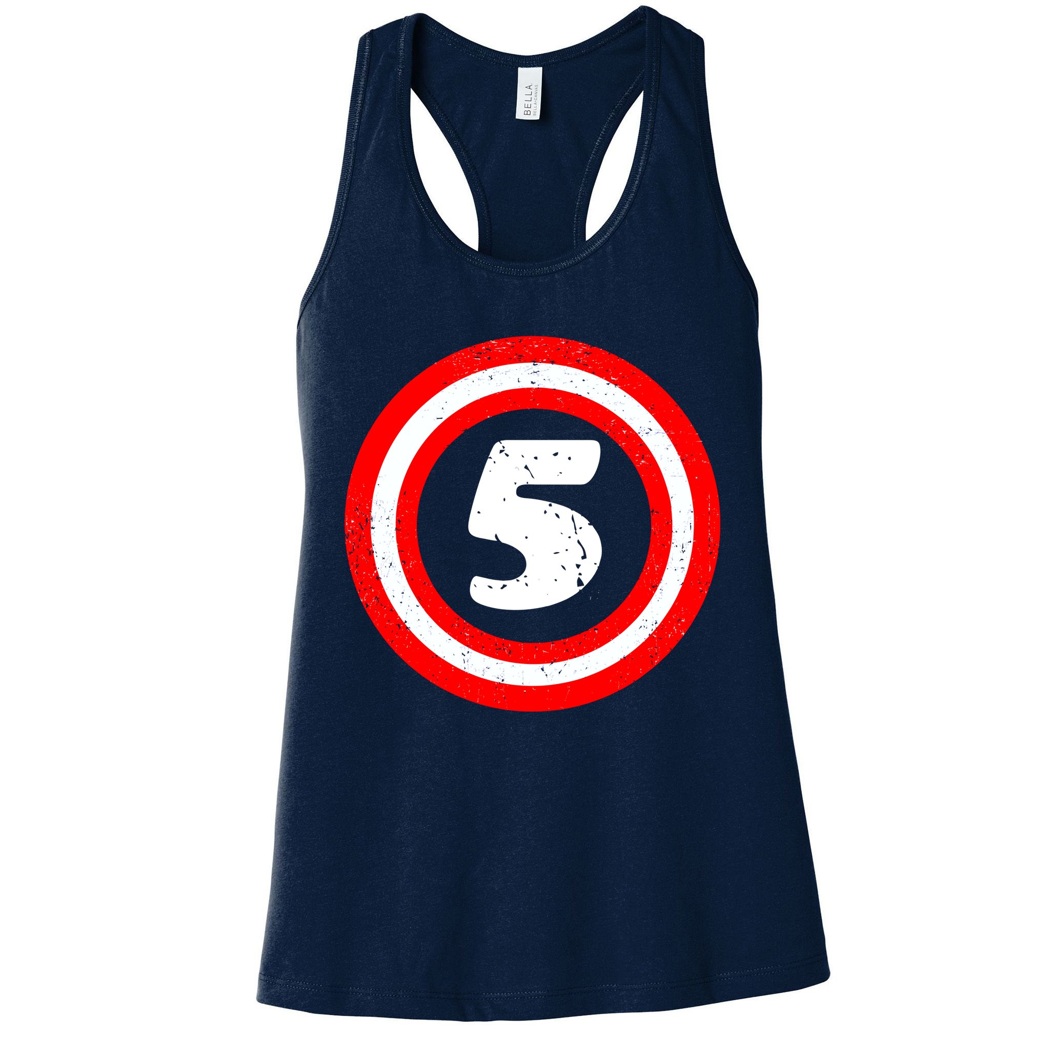 Captain 5th Birthday Womens Tank Top