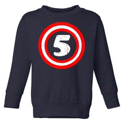 Captain 5th Birthday Toddler Sweatshirt