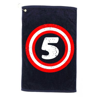 Captain 5th Birthday Golf Towel