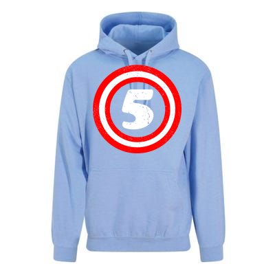 Captain 5th Birthday Unisex Surf Hoodie