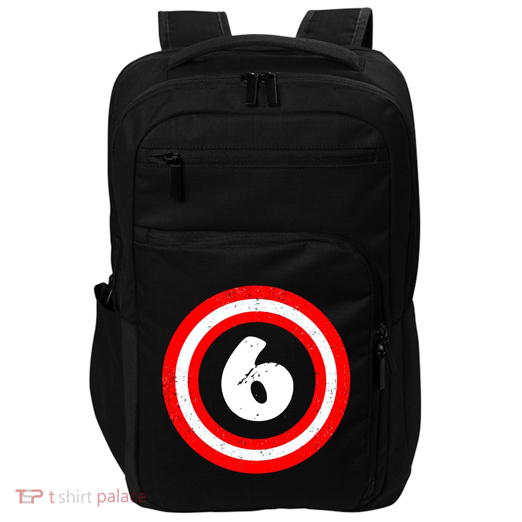 Captain 6th Birthday Impact Tech Backpack
