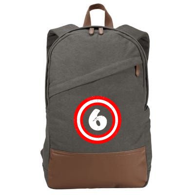 Captain 6th Birthday Cotton Canvas Backpack