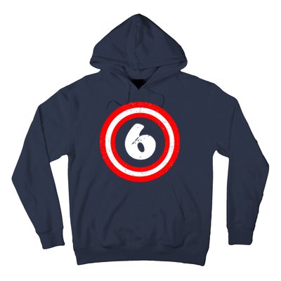 Captain 6th Birthday Hoodie