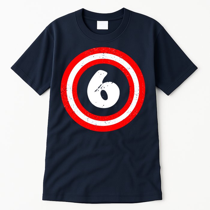 Captain 6th Birthday Tall T-Shirt