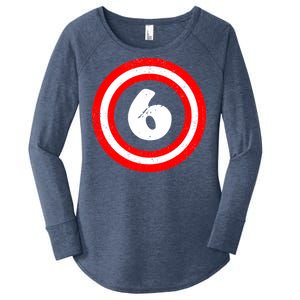 Captain 6th Birthday Women's Perfect Tri Tunic Long Sleeve Shirt