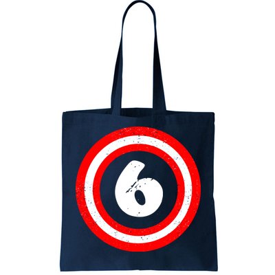 Captain 6th Birthday Tote Bag