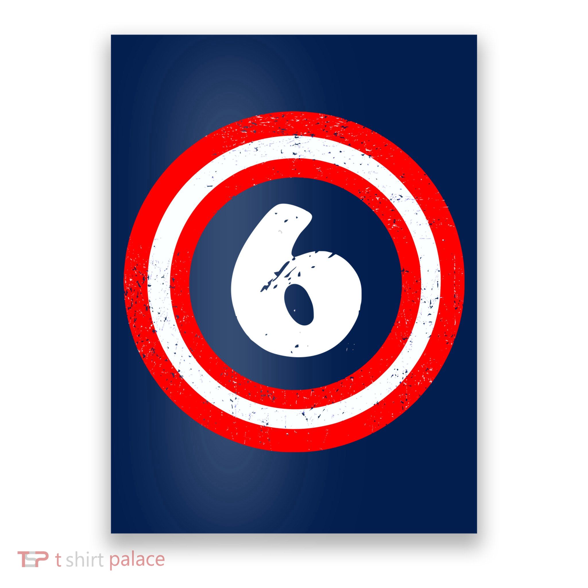 Captain 6th Birthday Poster