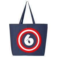 Captain 6th Birthday 25L Jumbo Tote