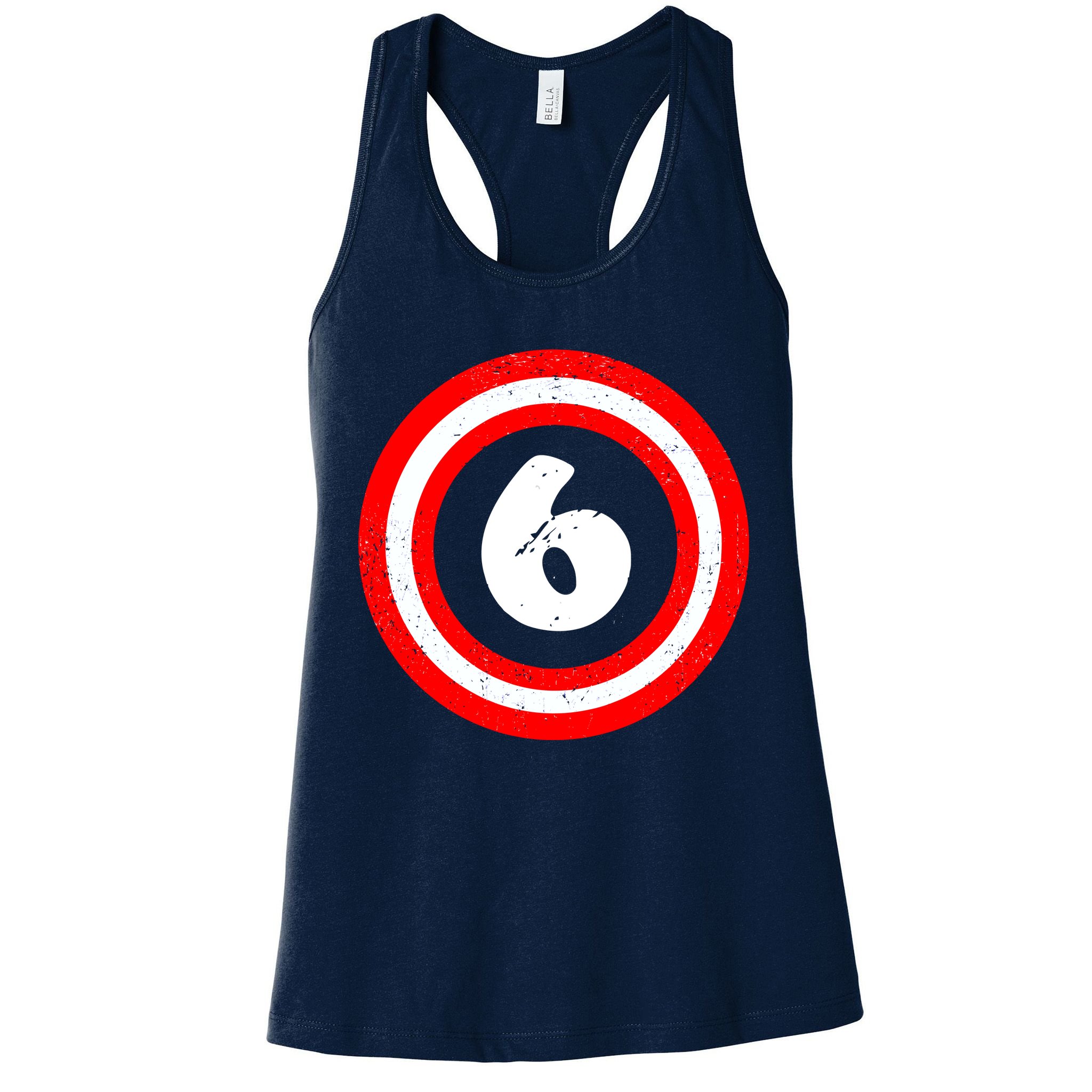 Captain 6th Birthday Womens Tank Top