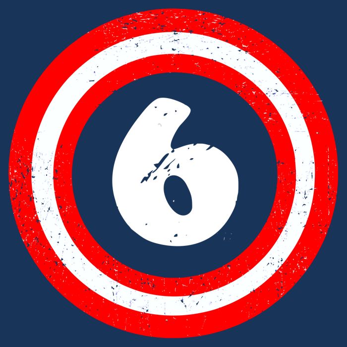 Captain 6th Birthday Baby Bodysuit