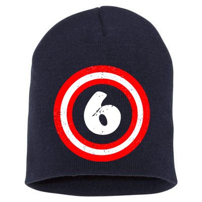 Captain 6th Birthday Short Acrylic Beanie