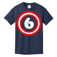 Captain 6th Birthday Kids T-Shirt