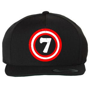 Captain 7th Birthday Wool Snapback Cap