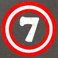 Captain 7th Birthday Cotton Canvas Backpack