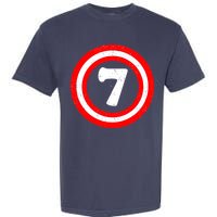 Captain 7th Birthday Garment-Dyed Heavyweight T-Shirt