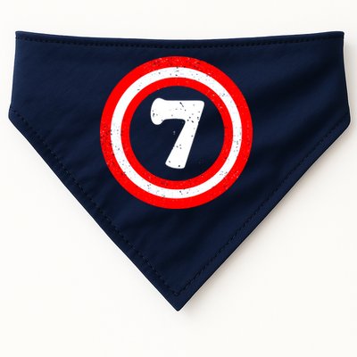 Captain 7th Birthday USA-Made Doggie Bandana