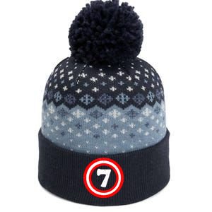 Captain 7th Birthday The Baniff Cuffed Pom Beanie