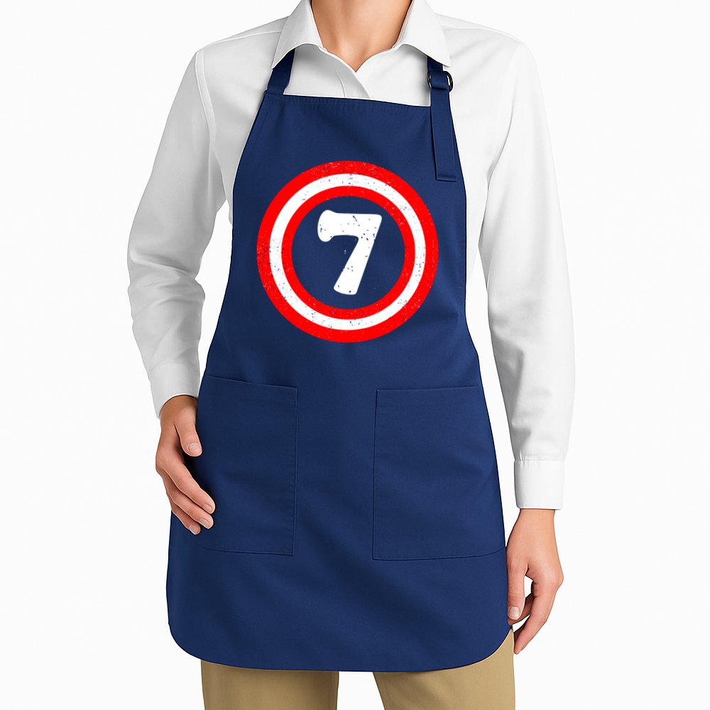 Captain 7th Birthday Apron