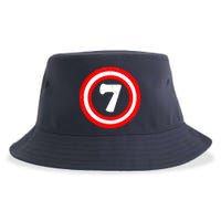 Captain 7th Birthday Sustainable Bucket Hat