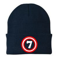 Captain 7th Birthday Knit Cap Winter Beanie