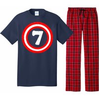 Captain 7th Birthday Pajama Set