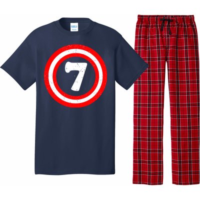 Captain 7th Birthday Pajama Set