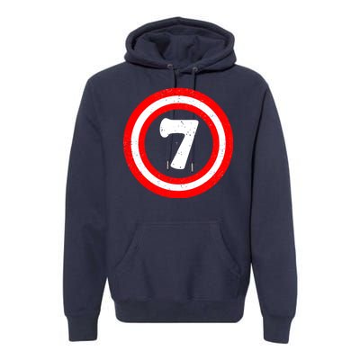 Captain 7th Birthday Premium Hoodie