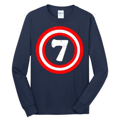 Captain 7th Birthday Tall Long Sleeve T-Shirt