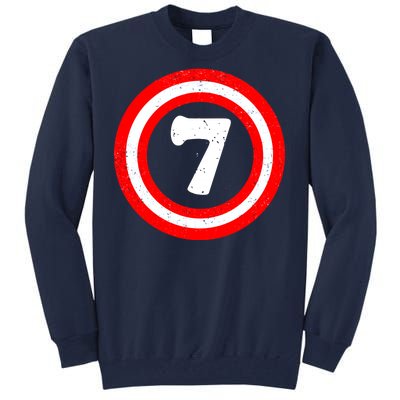 Captain 7th Birthday Tall Sweatshirt